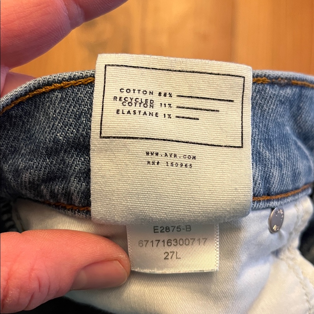 AYR The Legend Jean in Hypnotize, 27L, EUC - Picture 10 of 13